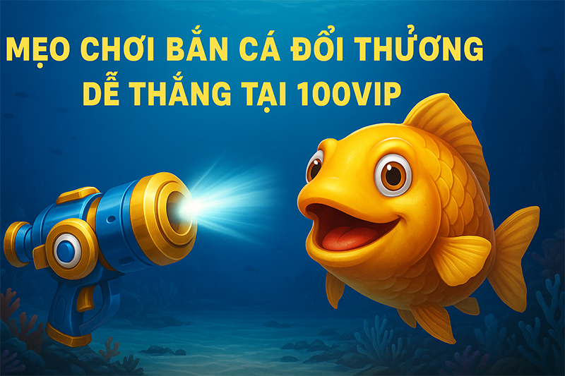 Mẹo chơi bắn cá đổi thưởng dễ thắng tại 100VIP